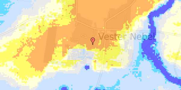 Ekstrem regn på Landsbytoften 9