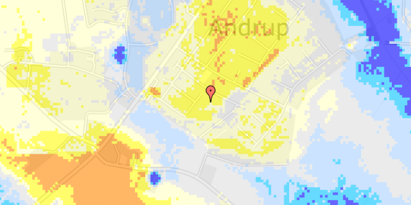 Ekstrem regn på Martsvej 18