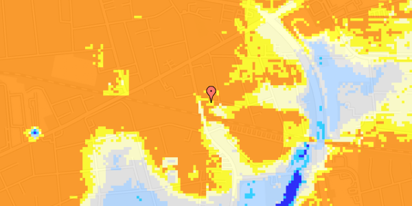 Ekstrem regn på Mellemvangs Alle 11