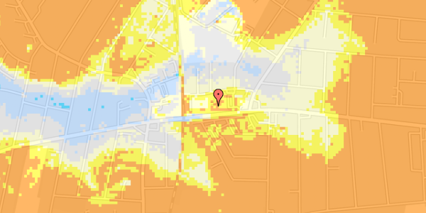 Ekstrem regn på Niels Lambertsens Vej 12, st. th