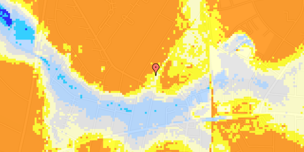 Ekstrem regn på Peder Gydes Vej 48