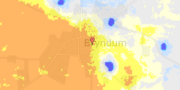 Ekstrem regn på Præstevangen 13