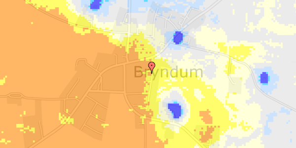 Ekstrem regn på Præstevangen 15