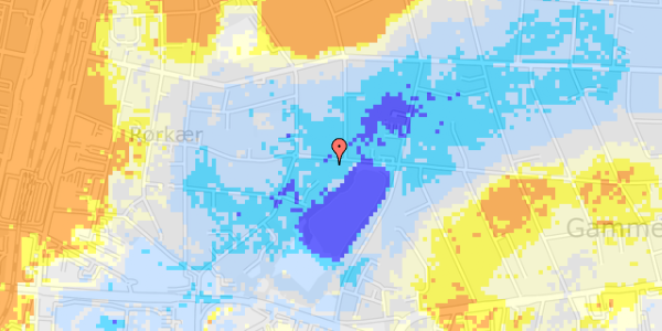 Ekstrem regn på Ribegade 59