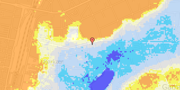 Ekstrem regn på Ringen 59, 1. th