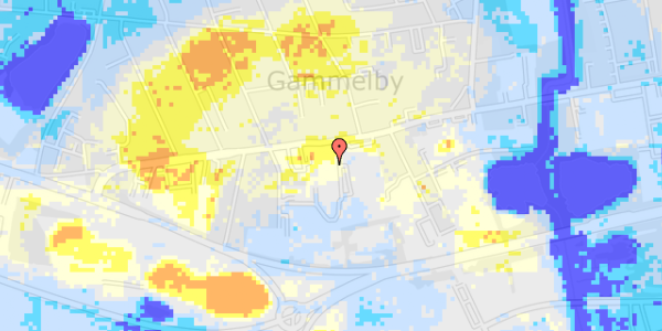 Ekstrem regn på Skydebanevej 3