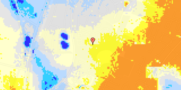 Ekstrem regn på Skyttens Kvarter 75