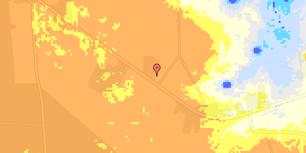 Ekstrem regn på Solbjergvej 48