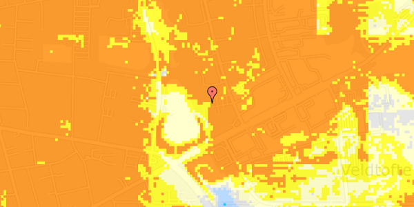 Ekstrem regn på Stengårdsvej 14, 3. th