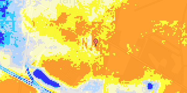 Ekstrem regn på Stenten 32