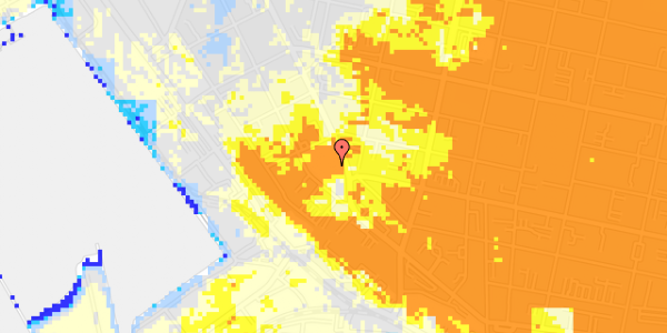 Ekstrem regn på Strandbygade 22, 4. 1