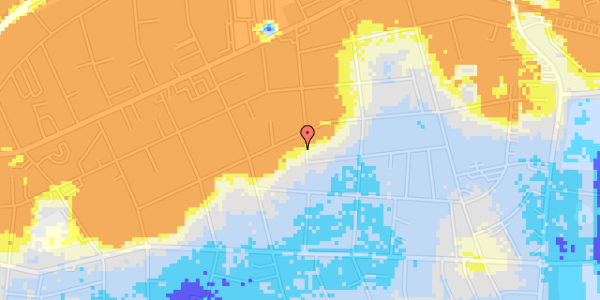 Ekstrem regn på Søndergårds Alle 10