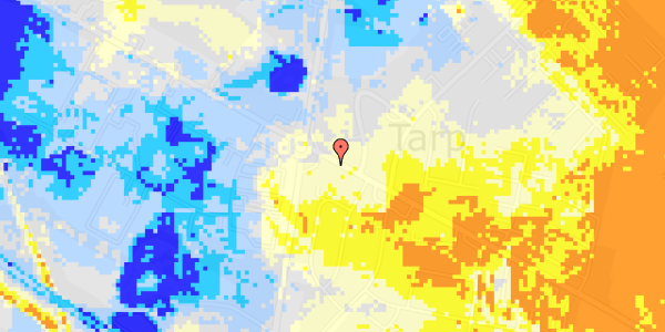 Ekstrem regn på Tarp Byvej 35