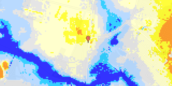 Ekstrem regn på Tarphagevej 112