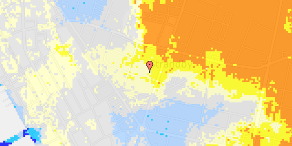 Ekstrem regn på Th Dahls Vej 3, 3. 319