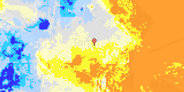 Ekstrem regn på Toften 8