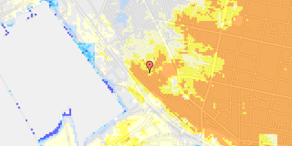 Ekstrem regn på Tordenskjoldsgade 1, 2. 2