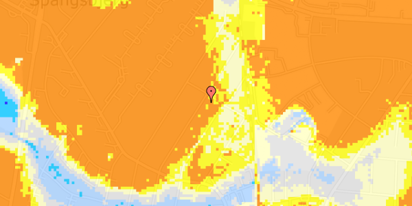 Ekstrem regn på Torvegade 185