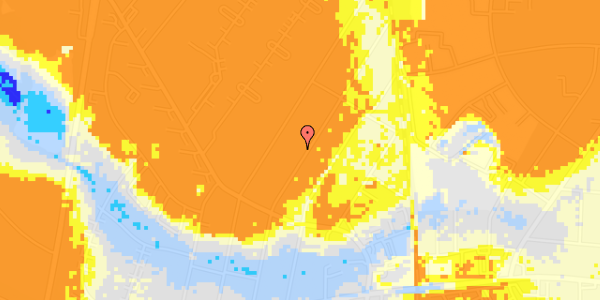 Ekstrem regn på Torvegade 190