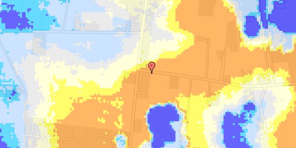 Ekstrem regn på Tradsborgvej 3