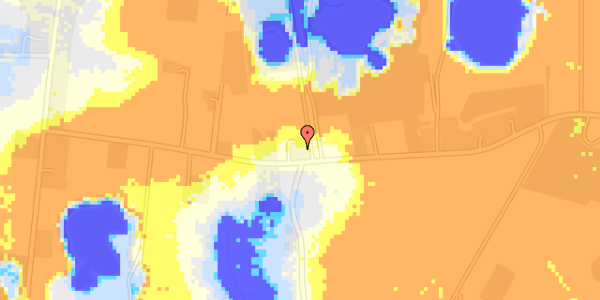 Ekstrem regn på Tradsborgvej 22