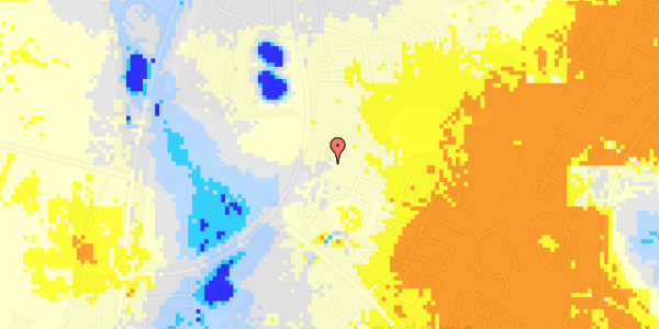 Ekstrem regn på Vandmandens Kvarter 34