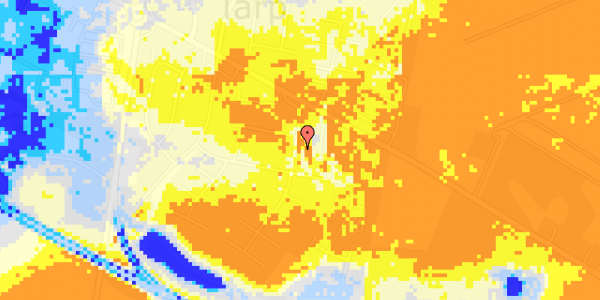 Ekstrem regn på Vangen 10