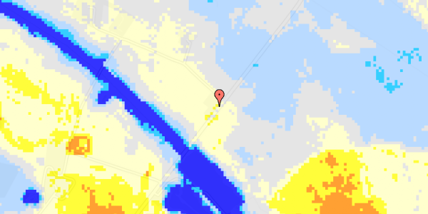 Ekstrem regn på Vestervadvej 18