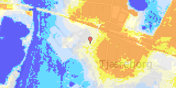 Ekstrem regn på Vossevangen 12