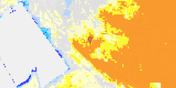 Ekstrem regn på Willemoesgade 22, 1. 