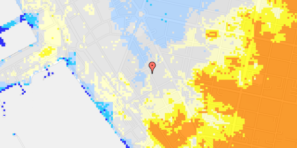 Ekstrem regn på Willemoesgade 64, 3. th