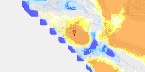 Ekstrem regn på Øvre Bulbjergvej 10