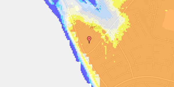 Ekstrem regn på Ådalen 6R, st. 22