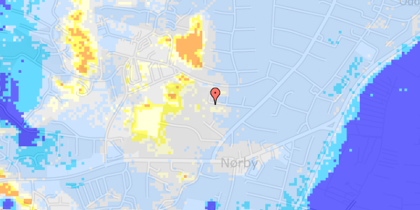 Ekstrem regn på Bavnebjergtoft 10