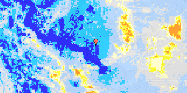 Ekstrem regn på Grøndalvej 19