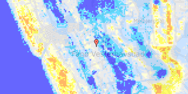 Ekstrem regn på Hanevej 25