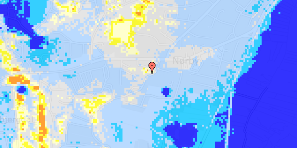 Ekstrem regn på Haralds Toft 3