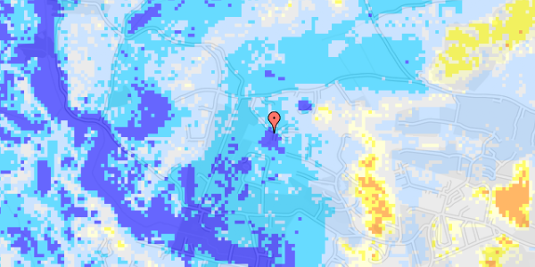 Ekstrem regn på Kallesbjergvej 68