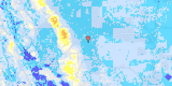 Ekstrem regn på Kirkevejen 24