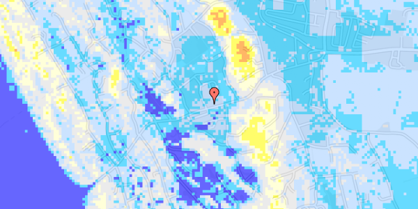 Ekstrem regn på Kirkevejen 35B