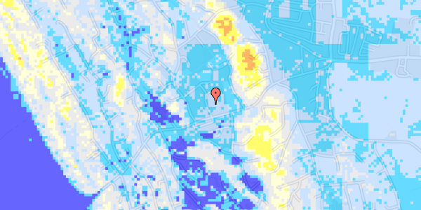 Ekstrem regn på Kirkevejen 39