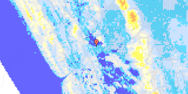 Ekstrem regn på Kirkevejen 55