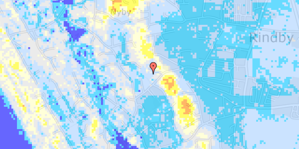 Ekstrem regn på Lyngbakken 4