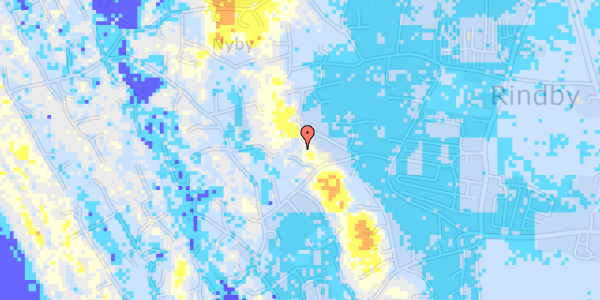 Ekstrem regn på Lyngbakken 12