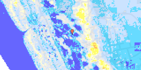 Ekstrem regn på Lyngvej 54