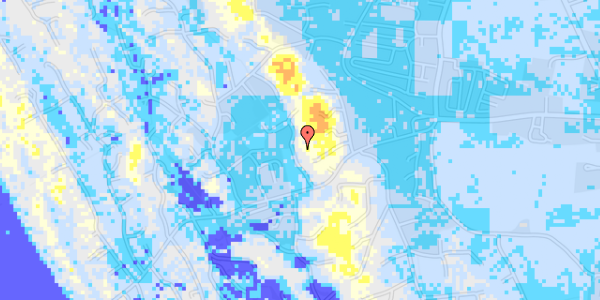 Ekstrem regn på Meldbjergvej 9