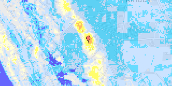 Ekstrem regn på Meldbjergvej 13