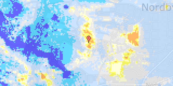 Ekstrem regn på Nytoften 3