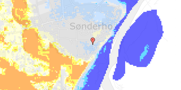 Ekstrem regn på Sønder Land 15