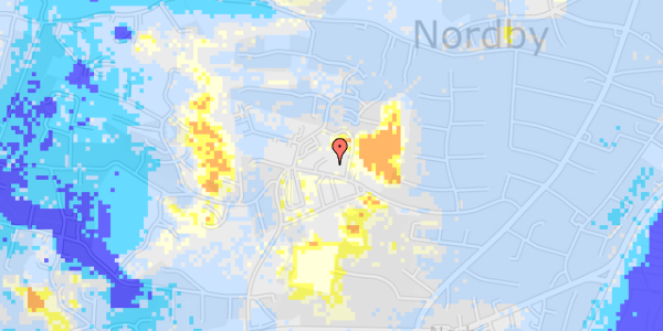 Ekstrem regn på Sønder Nytoft 13